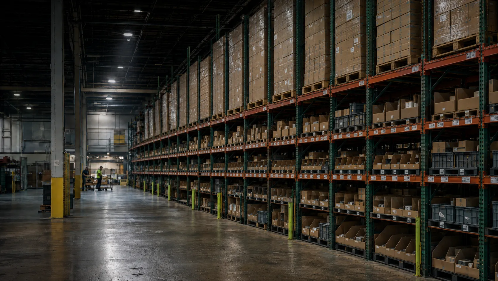 Carte+ Omni Rack Robotics installed on existing warehouse racking