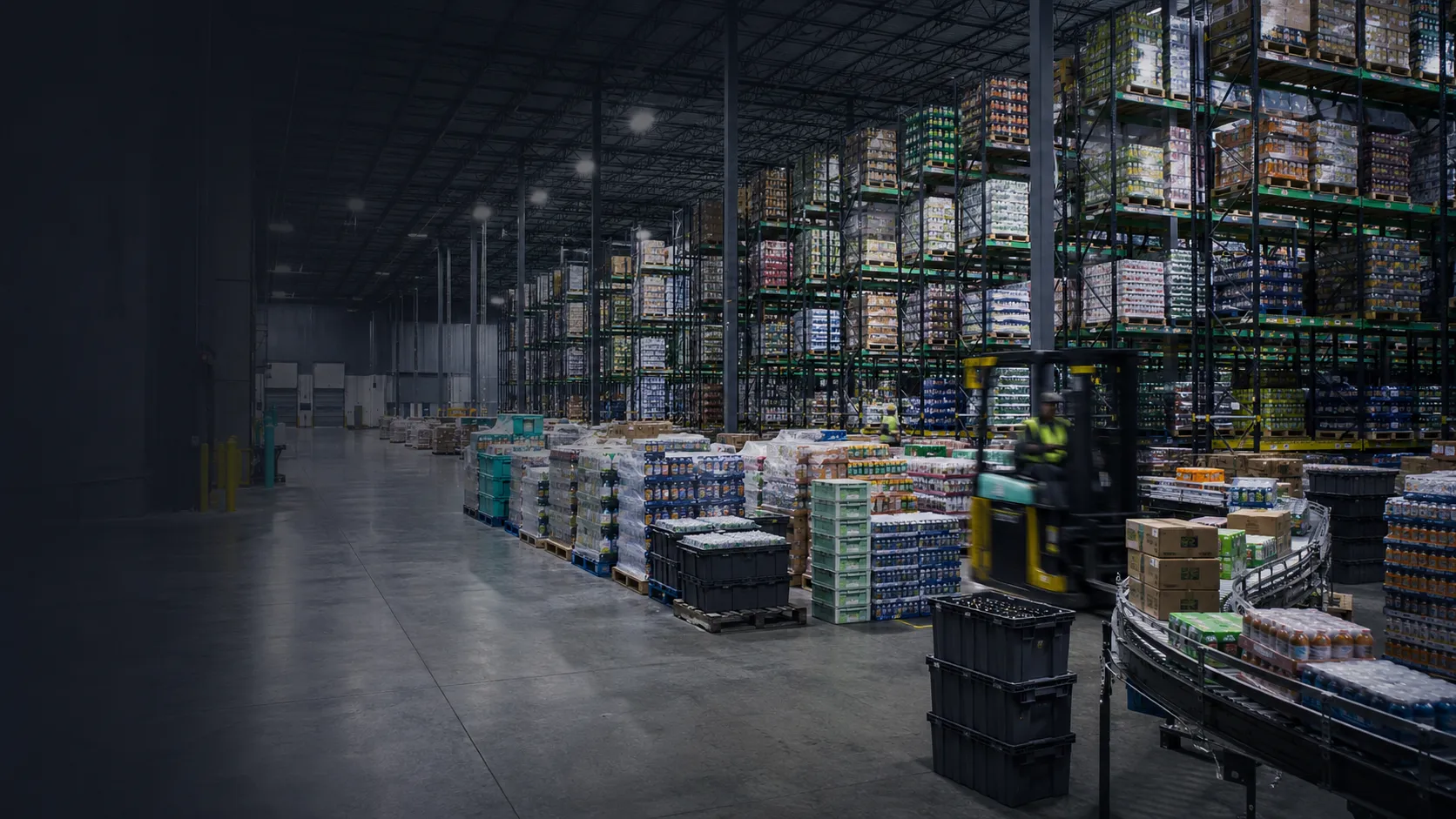Grocery and consumer packaged goods warehouse operation